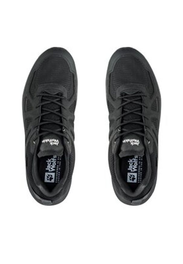 Jack Wolfskin Trekkingi Woodland 2 Texapore Low 4051271 Czarny. Kolor: czarny. Materiał: materiał. Sport: turystyka piesza