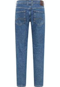 Męskie Spodnie Jeansowe Mustang Style Oregon Slim Denim Blue 1014863 5000 700 #7