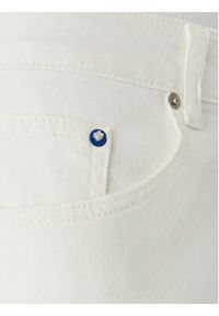 Karl Lagerfeld Jeans Szorty jeansowe B2W10066 Biały Regular Fit. Kolor: biały. Materiał: jeans, bawełna #4