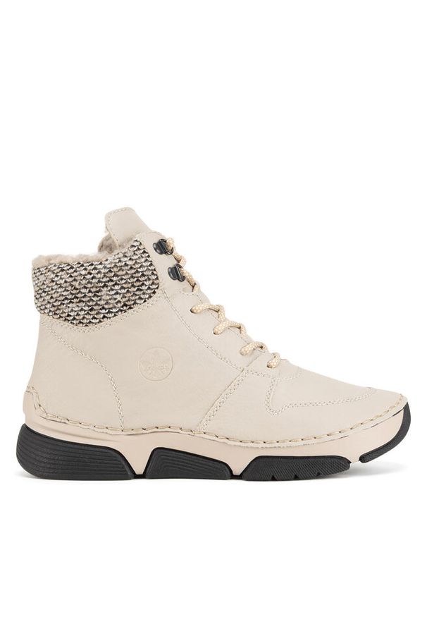 Trzewiki Rieker. Kolor: beżowy