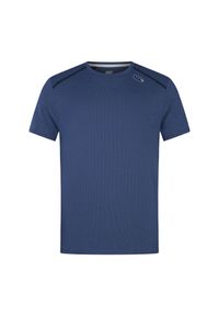 Mizuno - Dżersej z bawełny i poliestru Canterbury. Kolor: niebieski. Materiał: jersey, bawełna, poliester. Sport: fitness