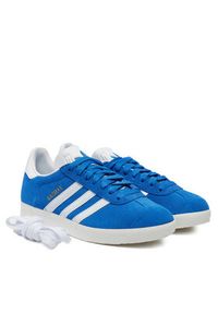 Adidas - adidas Sneakersy Gazelle IG2093 Niebieski. Kolor: niebieski. Materiał: zamsz, skóra. Model: Adidas Gazelle #6