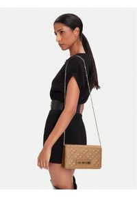 Love Moschino - LOVE MOSCHINO Torebka JC4079PP0NLA0104 Beżowy. Kolor: beżowy. Materiał: skórzane #1