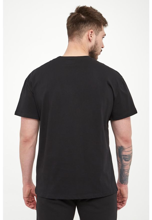 Philipp Plein - T-shirt męski z logo PLEIN SPORT. Styl: sportowy