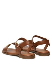 Beverly Hills Polo Club Sandały WI16-BAGA-02 Brązowy. Kolor: brązowy. Materiał: skóra #8