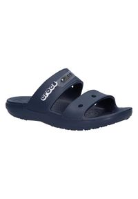 Klapki plażowe męskie Crocs Classic Sandal. Okazja: na plażę. Kolor: niebieski