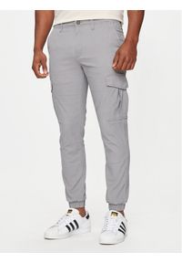 Jack & Jones - Jack&Jones Joggery Marco 12186889 Szary Slim Fit. Kolor: szary. Materiał: bawełna #1