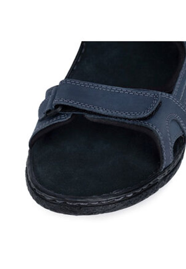 Lasocki Sandały KODIAQ-01 MI18 Granatowy. Kolor: niebieski. Materiał: skóra