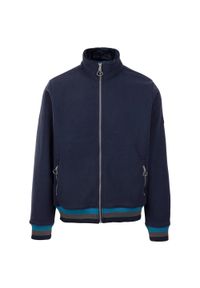 TRESPASS - Męska Bluza Polarowa Elford AT300. Kolor: niebieski. Materiał: polar. Sezon: zima. Styl: sportowy. Sport: turystyka piesza