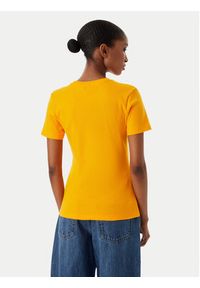 TOMMY HILFIGER - Tommy Hilfiger T-Shirt New Cody WW0WW40587 Pomarańczowy Slim Fit. Kolor: pomarańczowy. Materiał: bawełna #5