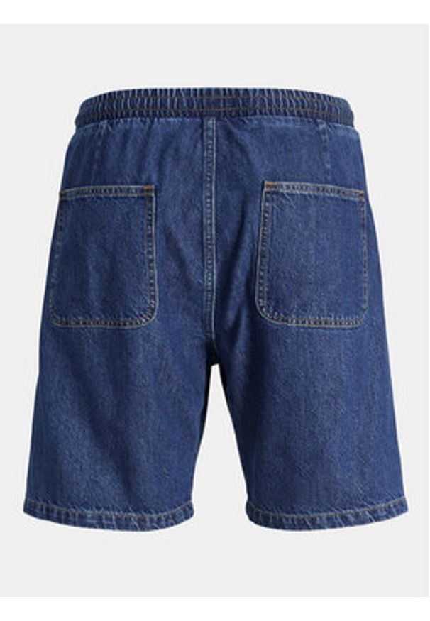 Jack & Jones Szorty jeansowe Tony 12250090 Niebieski Loose Fit. Kolor: niebieski. Materiał: bawełna, jeans