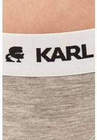 Karl Lagerfeld Stringi 211W2110 kolor szary. Kolor: szary #2