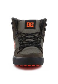 Buty DC Shoes M ADYS400047-DOO zielone. Kolor: zielony. Materiał: materiał, syntetyk, skóra. Szerokość cholewki: normalna