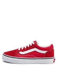 Vans Tenisówki Old Skool VN0A4BUUJV61 Czerwony. Kolor: czerwony. Materiał: zamsz, skóra. Model: Vans Old Skool