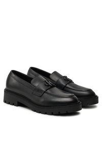 Calvin Klein Jeans Lordsy Flatform Loafer Hw Mg Lth YW0YW01682 Czarny. Kolor: czarny. Materiał: skóra