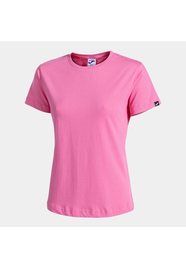 T-shirt damski Joma Desert Pink, krótki rękaw, 100% bawełna, XL. Kolor: różowy. Materiał: bawełna. Długość rękawa: krótki rękaw. Długość: krótkie. Sport: fitness