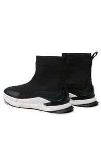Calvin Klein Sneakersy Sock Boot HW0HW01589 Czarny. Kolor: czarny. Materiał: materiał #7