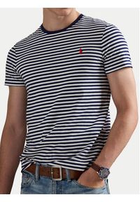 Polo Ralph Lauren T-Shirt 710956828502 Granatowy Regular Fit. Typ kołnierza: polo. Kolor: niebieski. Materiał: bawełna #2