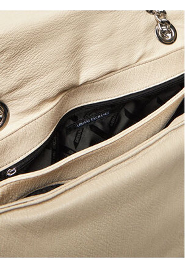 Armani Exchange Torebka XW000355 AF17240 U1092 Beżowy. Kolor: beżowy. Materiał: skórzane