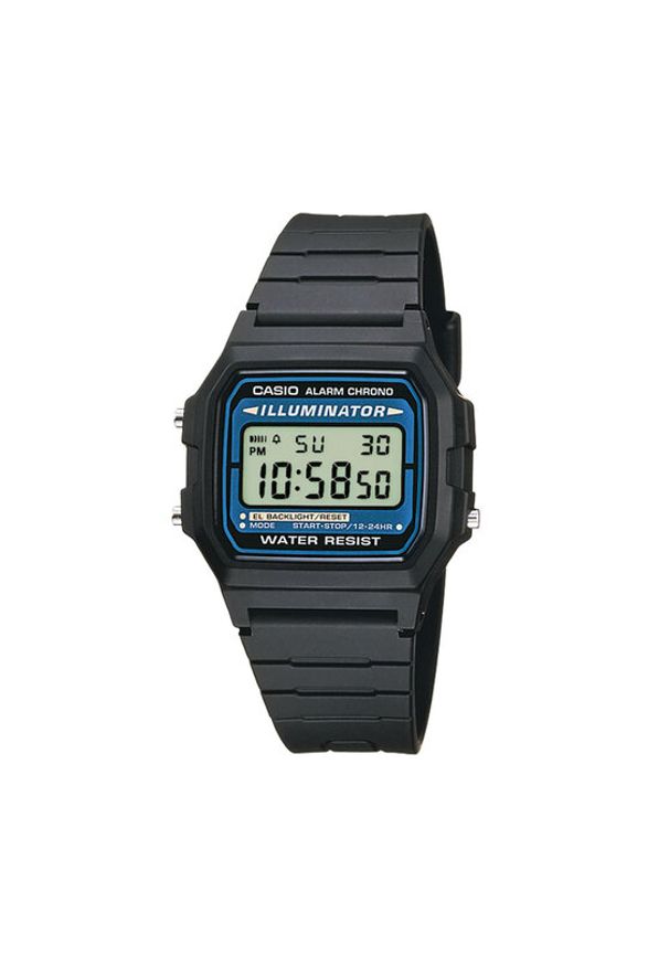 Casio Zegarek F-105W-1AWYEF Czarny. Kolor: czarny