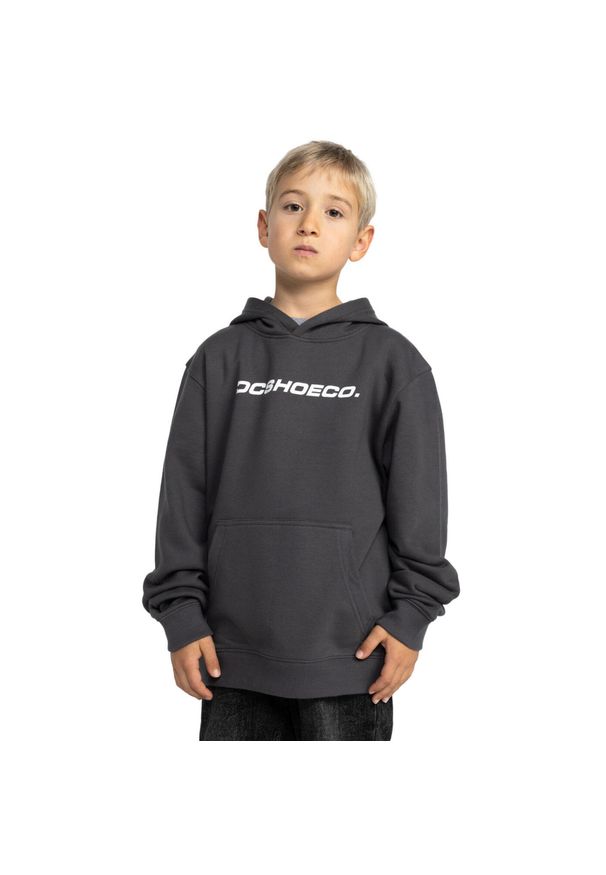 DC Shoes - Bluza z kapturem dla Chłopcy WHEREABOUTS Czarny. Typ kołnierza: kaptur. Kolor: czarny. Materiał: materiał, poliester, bawełna. Sport: skateboard