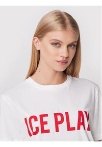 Ice Play T-Shirt 22I U2M0 F021 P400 1101 Biały Relaxed Fit. Kolor: biały. Materiał: bawełna #3