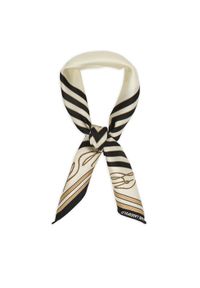 Karl Lagerfeld - KARL LAGERFELD Apaszka B2W33047 Beżowy jasny. Kolor: beżowy. Materiał: jedwab #1