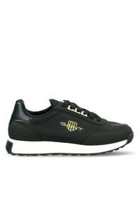 GANT - Gant Sneakersy 30637764 Czarny. Kolor: czarny. Materiał: skóra