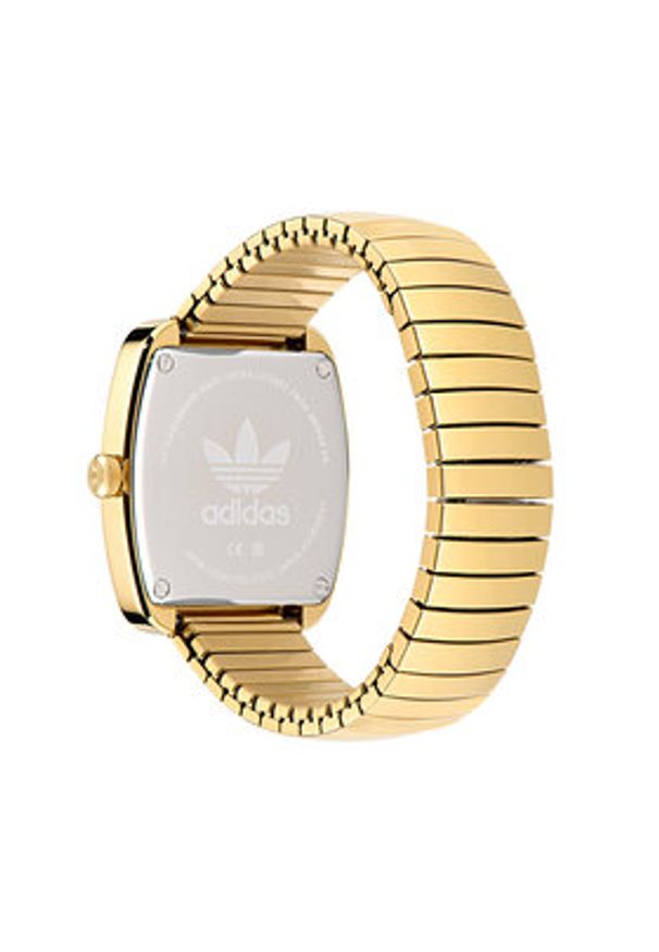 adidas Originals Zegarek Retro Wave One AOSY24024 Złoty. Kolor: złoty. Styl: retro