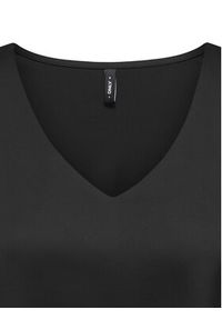 only - ONLY Bluzka Mika 15361191 Czarny Regular Fit. Kolor: czarny. Materiał: syntetyk #3