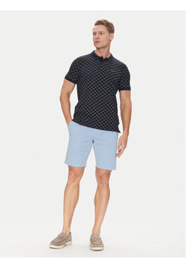 JOOP! Szorty materiałowe 17 JT-80Capri-D 30045912 Niebieski Slim Fit. Kolor: niebieski. Materiał: bawełna