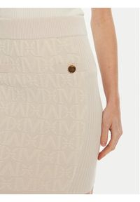 Marciano Guess Spódnica ołówkowa Hermione 4BGD01 5661Z Beżowy Slim Fit. Kolor: beżowy. Materiał: syntetyk #4