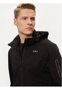 CMP Kurtka przeciwdeszczowa 39A5027 Czarny Regular Fit. Kolor: czarny. Materiał: syntetyk #3
