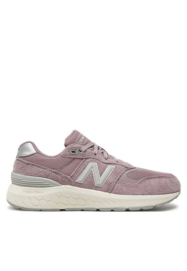 New Balance Sneakersy Walking 880 WW880TW6 Różowy. Kolor: różowy. Materiał: zamsz, skóra