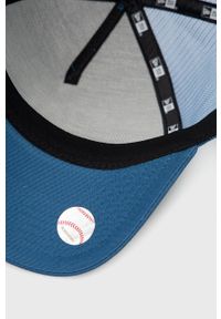 New Era czapka z aplikacją. Kolor: niebieski. Wzór: aplikacja #4