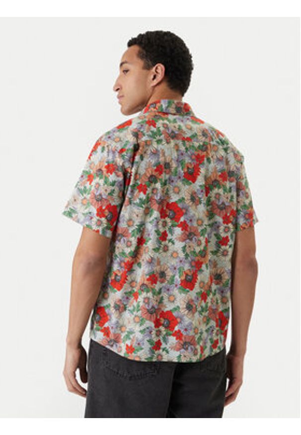 RVCA Koszula Botanical AVYWT00521 Kolorowy Regular Fit. Materiał: bawełna. Wzór: kolorowy