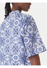 JOOP! Sukienka koszulowa Desa 30101617 Niebieski Regular Fit. Kolor: niebieski. Materiał: bawełna. Typ sukienki: koszulowe #5