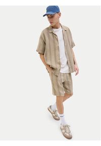Jack & Jones Szorty materiałowe Jaiden 12274758 Beżowy Relaxed Fit. Kolor: beżowy. Materiał: bawełna #6