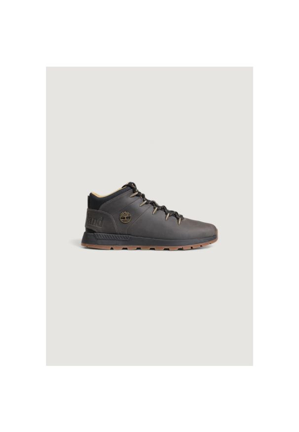 Timberland - Obuwie sportowe Mężczyzna TIMBERLAND MID LACE. Kolor: szary. Materiał: guma, skóra