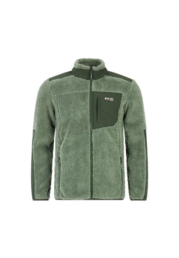 Polar Protest Bleaker. Kolor: zielony. Materiał: polar. Sezon: jesień