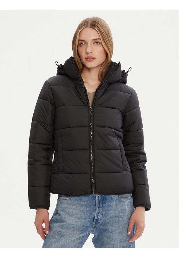 G-Star RAW - G-Star Raw Kurtka zimowa Meefic D25193-B958 Czarny Regular Fit. Kolor: czarny. Materiał: syntetyk. Sezon: zima