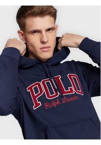 Polo Ralph Lauren Bluza 710878613002 Granatowy Regular Fit. Typ kołnierza: polo. Kolor: niebieski. Materiał: syntetyk