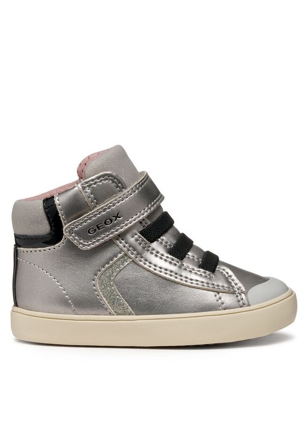 Sneakersy Geox. Kolor: srebrny