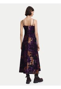 Desigual Sukienka codzienna Rosy 24WWVK15 Kolorowy Slim Fit. Okazja: na co dzień. Materiał: syntetyk, wiskoza. Wzór: kolorowy. Typ sukienki: proste. Styl: casual #3