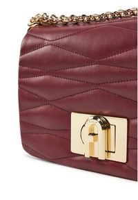 Furla Torebka WB01671 BX3221 26700 Bordowy. Kolor: czerwony. Materiał: skórzane