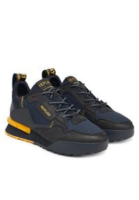 Replay - REPLAY Sneakersy Field M GMS1P .000.C0066L Granatowy. Kolor: niebieski. Materiał: skóra #5