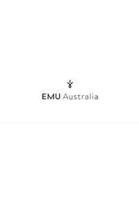 EMU Australia - EMU AUSTRALIA W12905 Blurred Glossy 2.0 coconut, botki damskie. Zapięcie: zamek. Kolor: beżowy. Materiał: guma, wełna