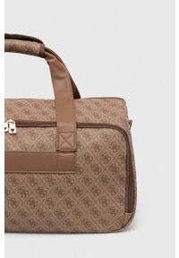 Guess torba kolor brązowy. Kolor: brązowy #4