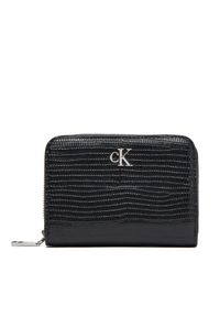 Mały Portfel Damski Calvin Klein. Kolor: czarny