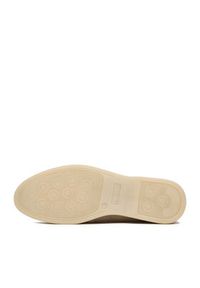 Gino Rossi - GINO ROSSI Mokasyny LORELLA 26220 Beżowy. Kolor: beżowy. Materiał: zamsz, skóra #8